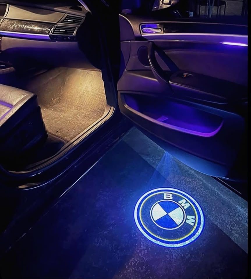 BMW Door Logo Light 🚘✨